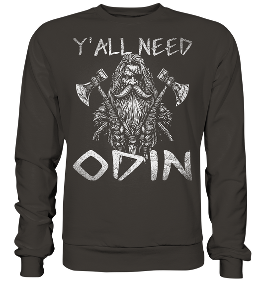 Y’all Need Odin - Unisex Sweatshirt - Storm Grey (Solid) / XS - Sweatshirts