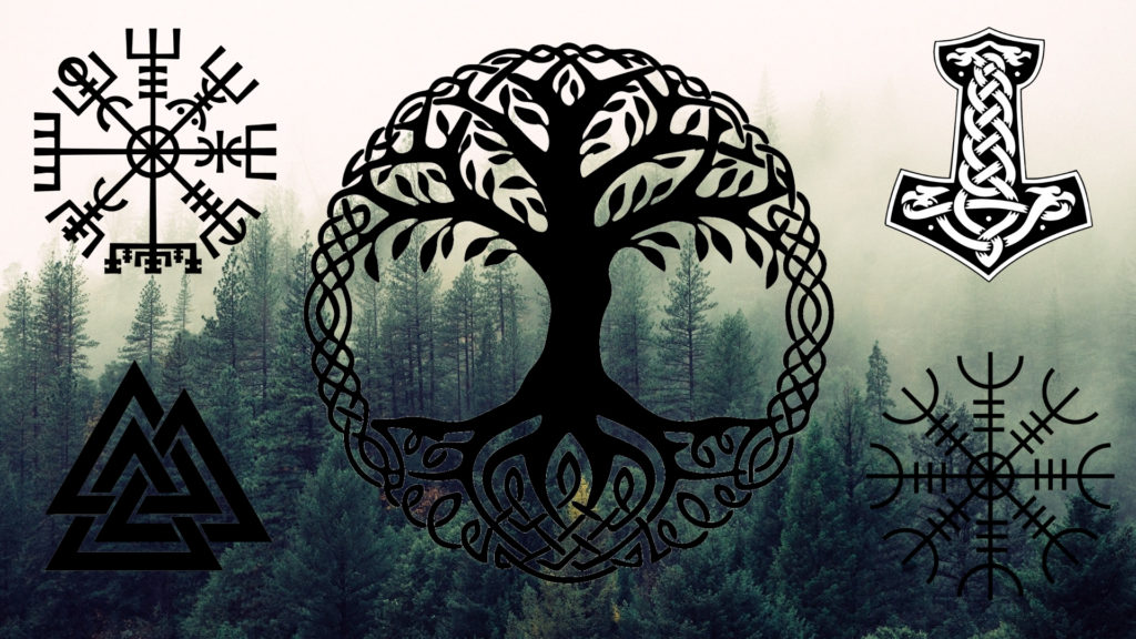 Wikinger Symbole und ihre Bedeutung: Mjölnir, Vegvisir, Valknut und weitere nordische Zeichen