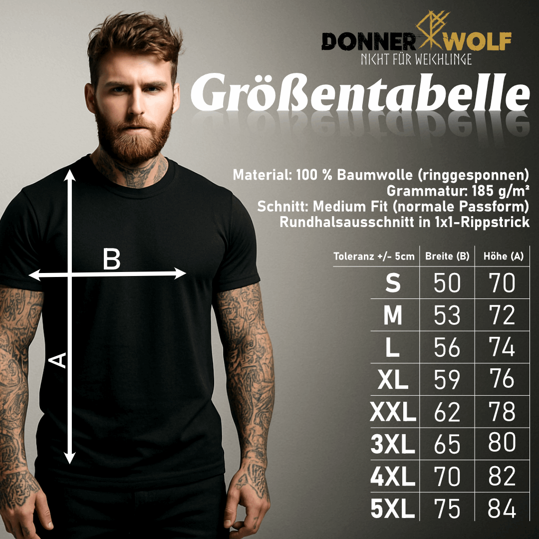 Mystische Kräfte - Wikinger T-Shirt Männer Premium