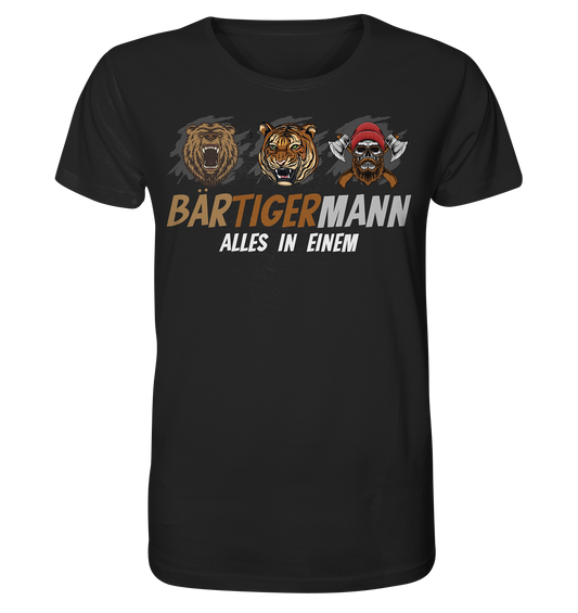 Bärtigermann - Organic Shirt - Donnerwolf