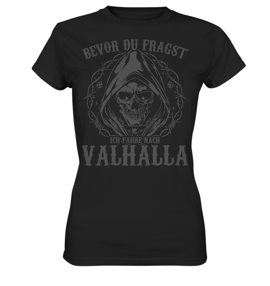 Bevor du Fragst - Ladies Premium Shirt - Donnerwolf