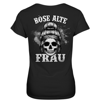 Böse alte Frau - Damen Shirt - Donnerwolf