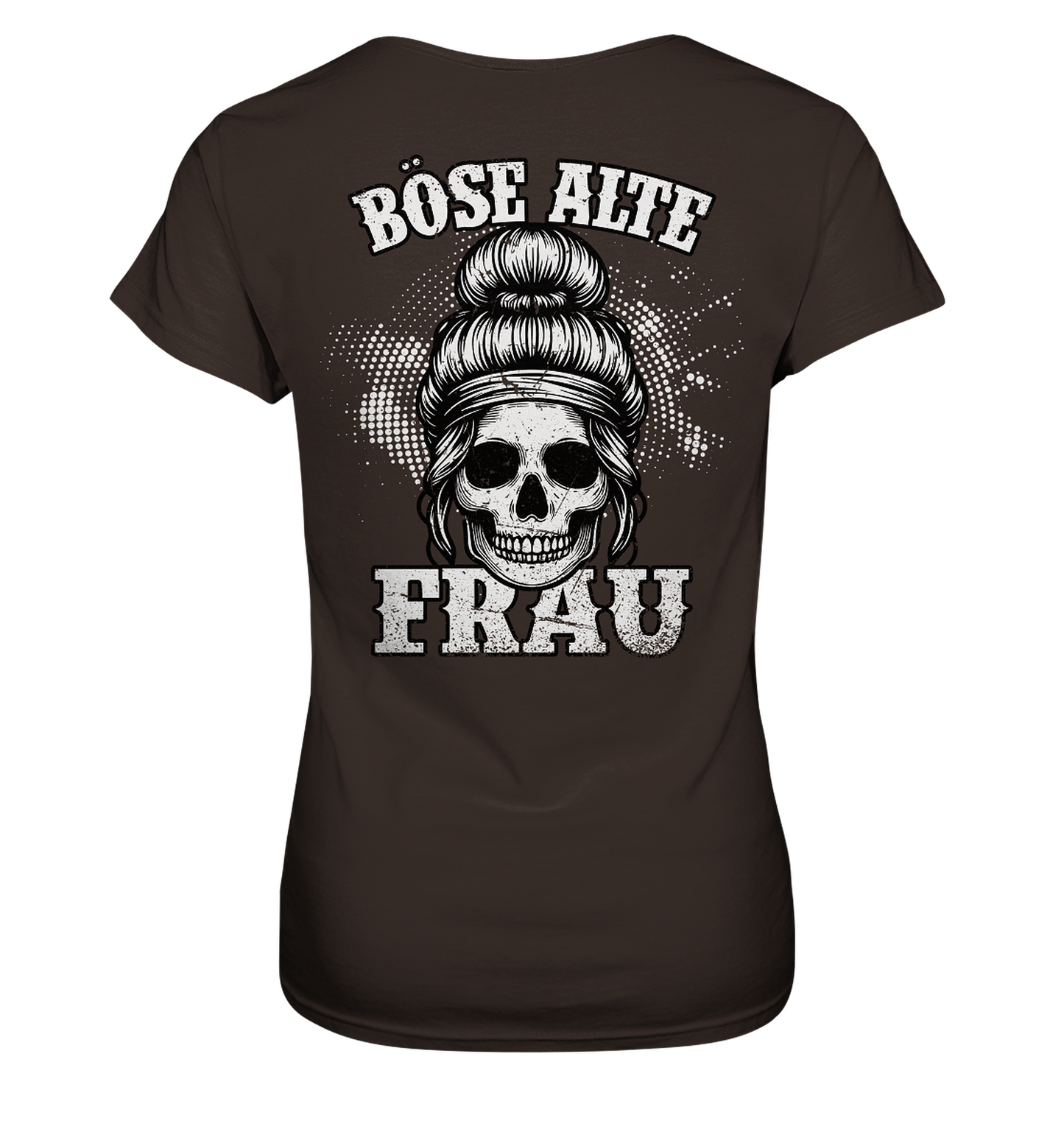 Böse alte Frau - Damen Shirt - Donnerwolf