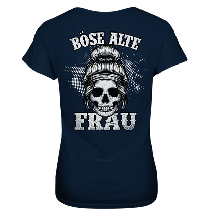 Böse alte Frau - Damen Shirt - Donnerwolf