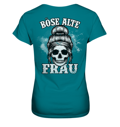 Böse alte Frau - Damen Shirt - Donnerwolf