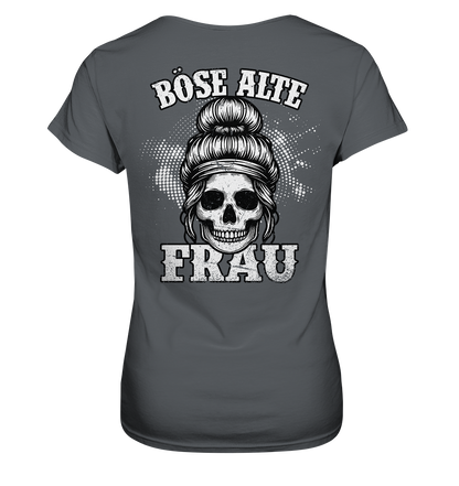 Böse alte Frau - Damen Shirt - Donnerwolf