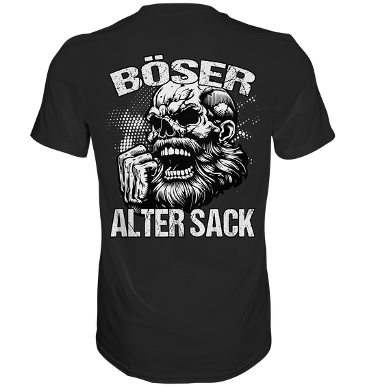 Böser alter sack - Premium Shirt - Donnerwolf