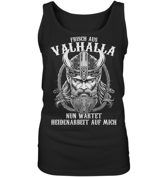 Frisch aus Valhalla - Ladies Tank-Top - Donnerwolf