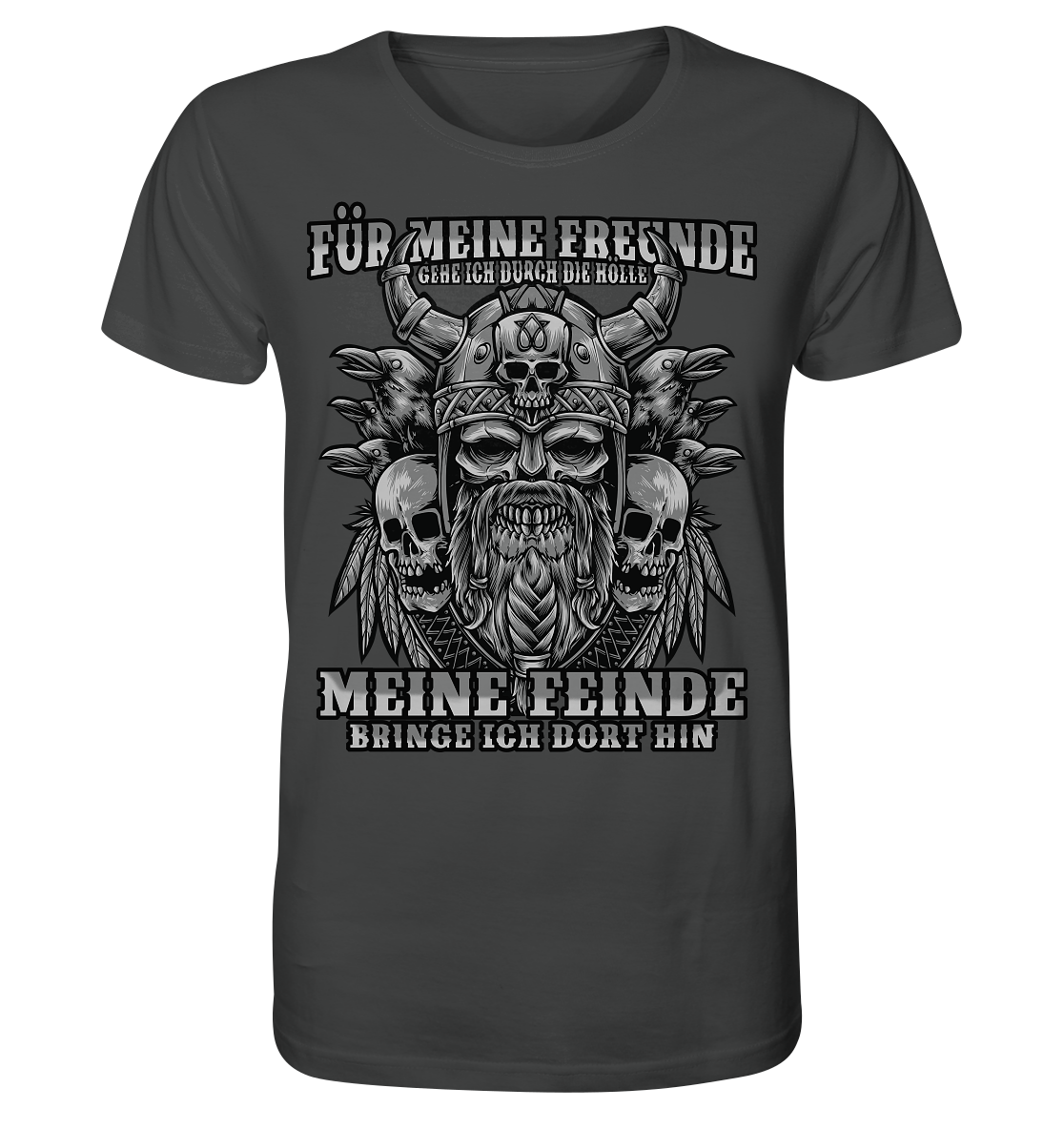 Für meine Familie  - Organic Shirt - Donnerwolf