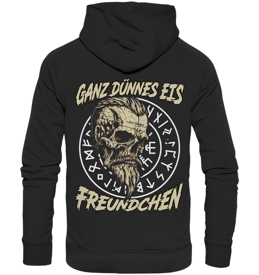 GANZ DÜNNES EIS - Organic Basic Hoodie - Donnerwolf