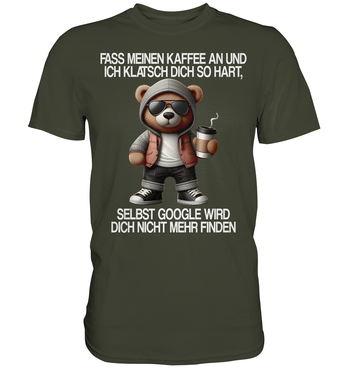 Google Teddy - Premium Shirt - Donnerwolf