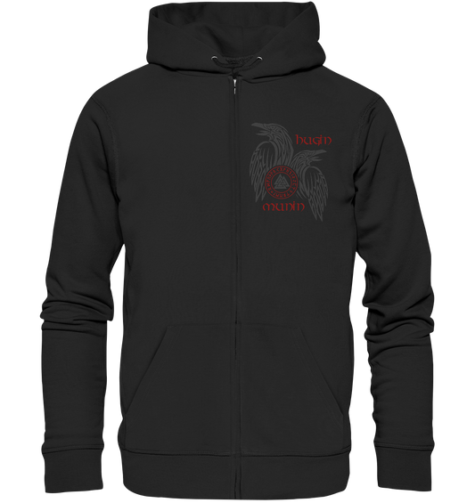 HUGIN & MUNIN - Organic Zipper - Donnerwolf