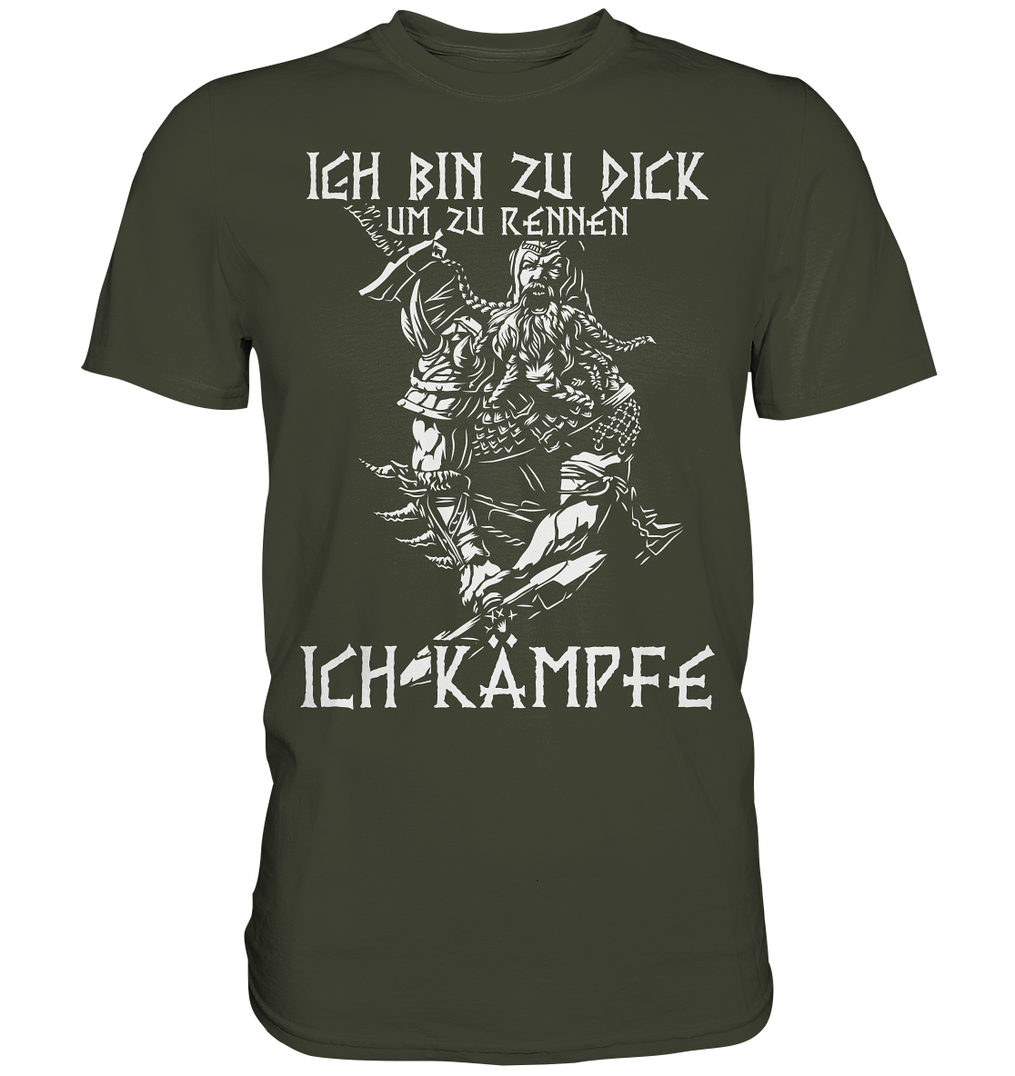 ICH KÄMPFE - Premium Shirt - Donnerwolf