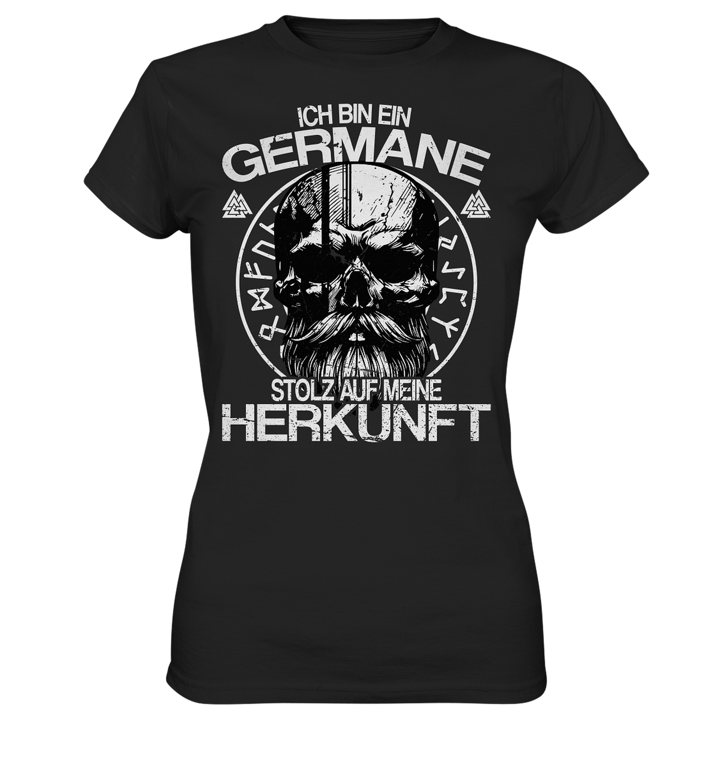 Ich bin ein Germane - Damen Premium Shirt - Donnerwolf