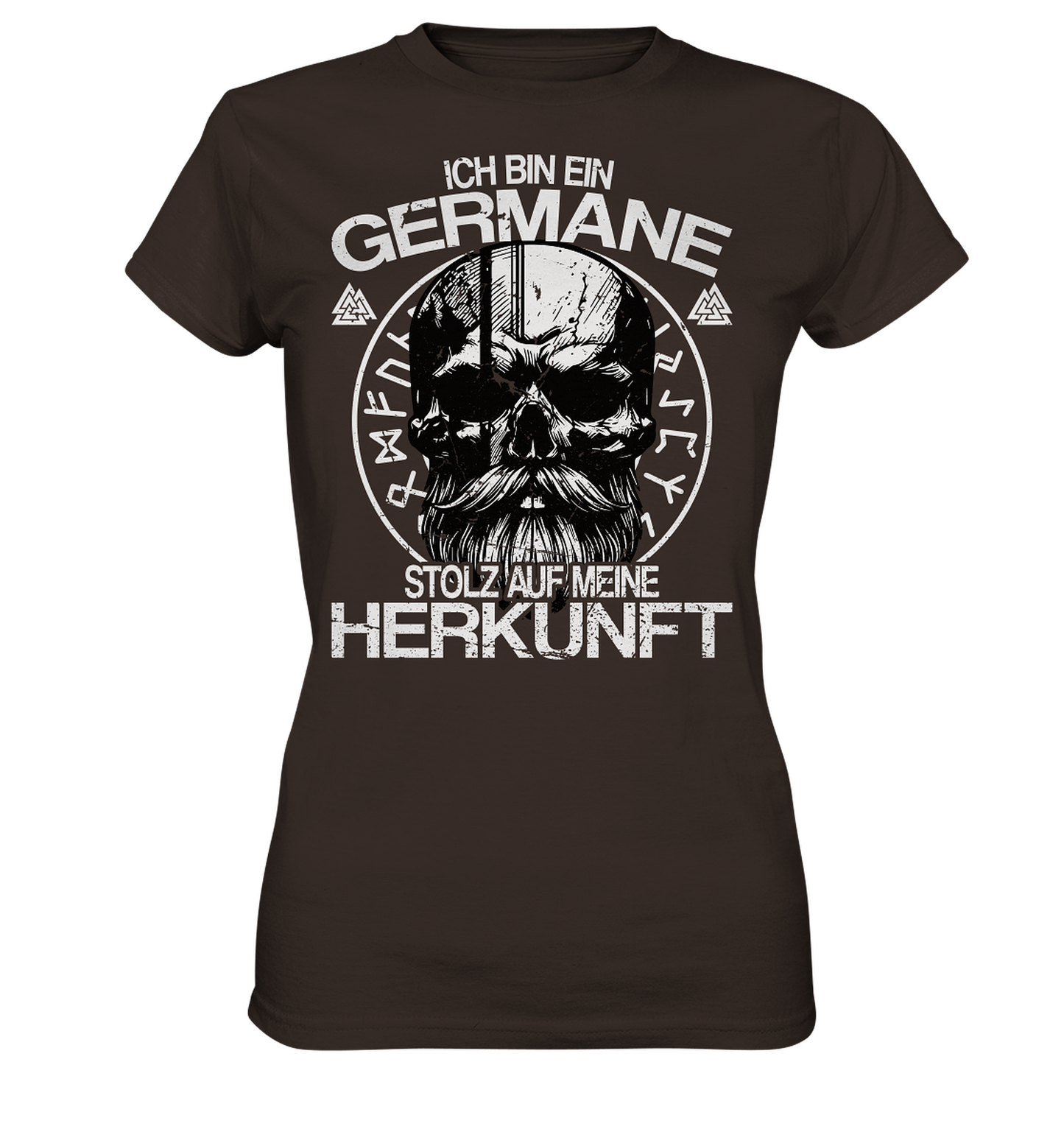 Ich bin ein Germane - Damen Premium Shirt - Donnerwolf