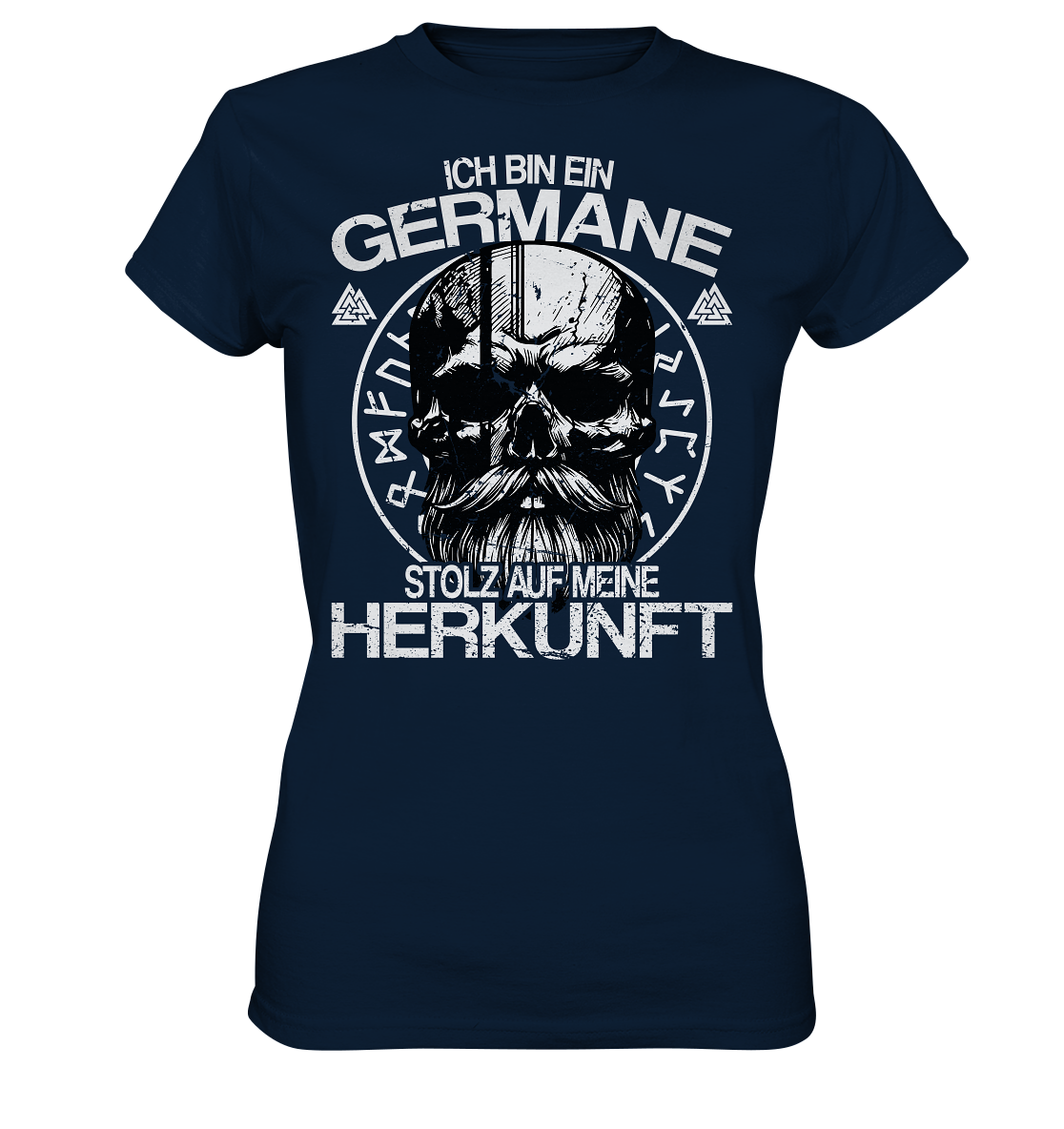 Ich bin ein Germane - Damen Premium Shirt - Donnerwolf