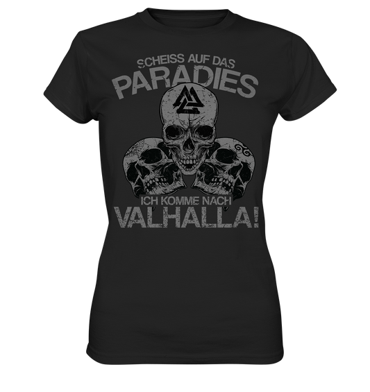 Ich komme nach Valhalla! - Ladies Premium Shirt - Donnerwolf