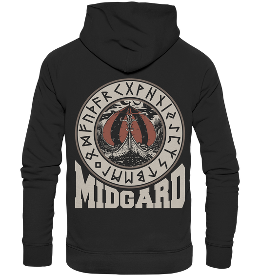 Midgard - Organic Basic Hoodie - Donnerwolf