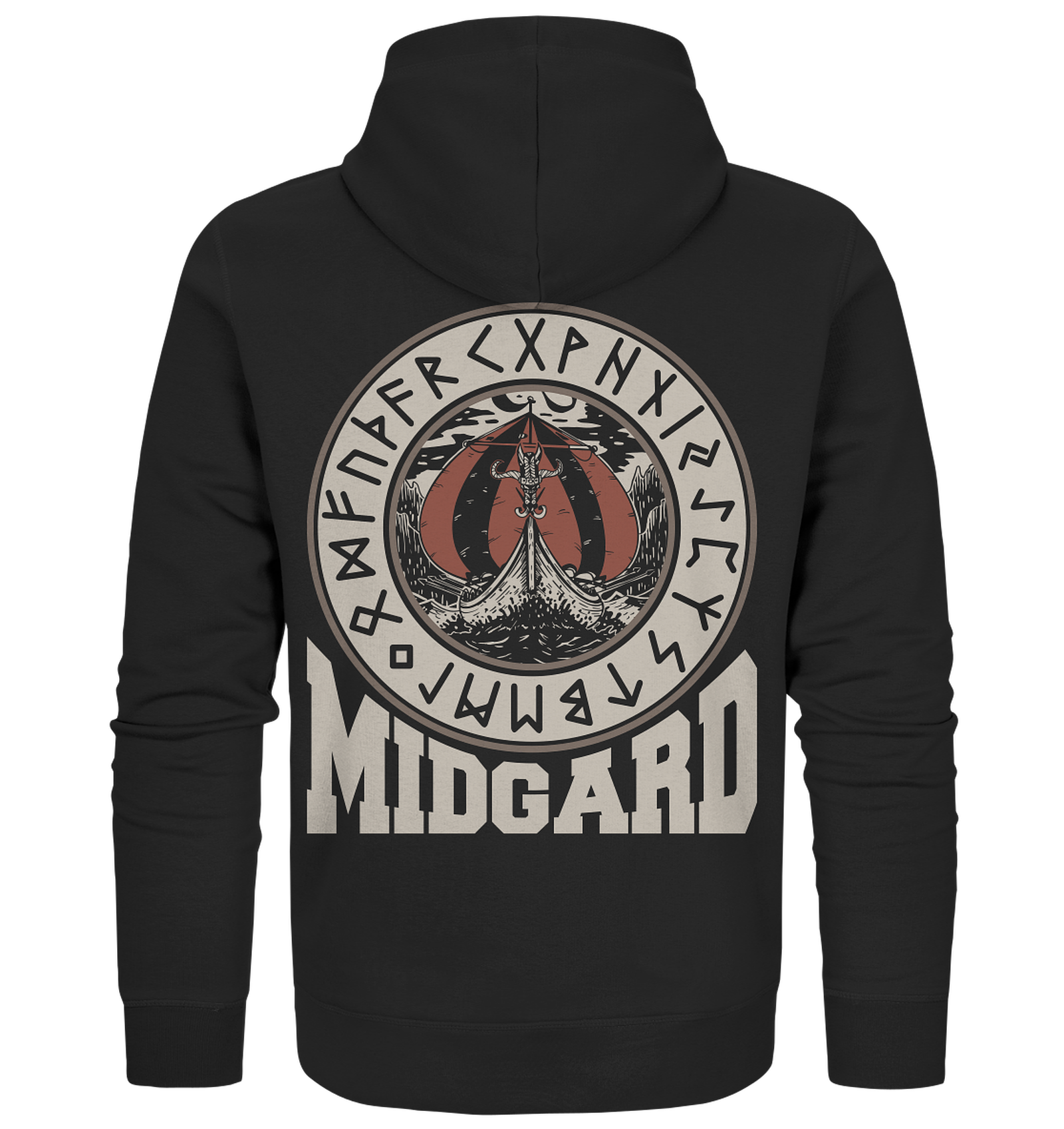 Midgard - Organic Zipper - Donnerwolf