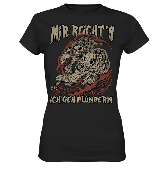 Mir reicht´s - Ladies Premium Shirt - Donnerwolf