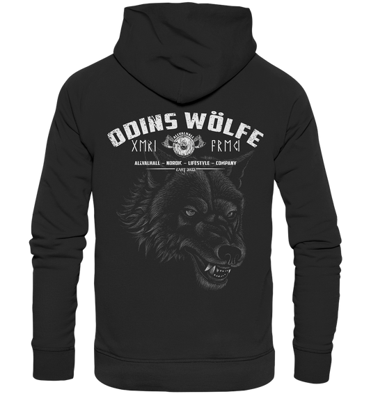 Odins Wolf - Organic Hoodie - Donnerwolf