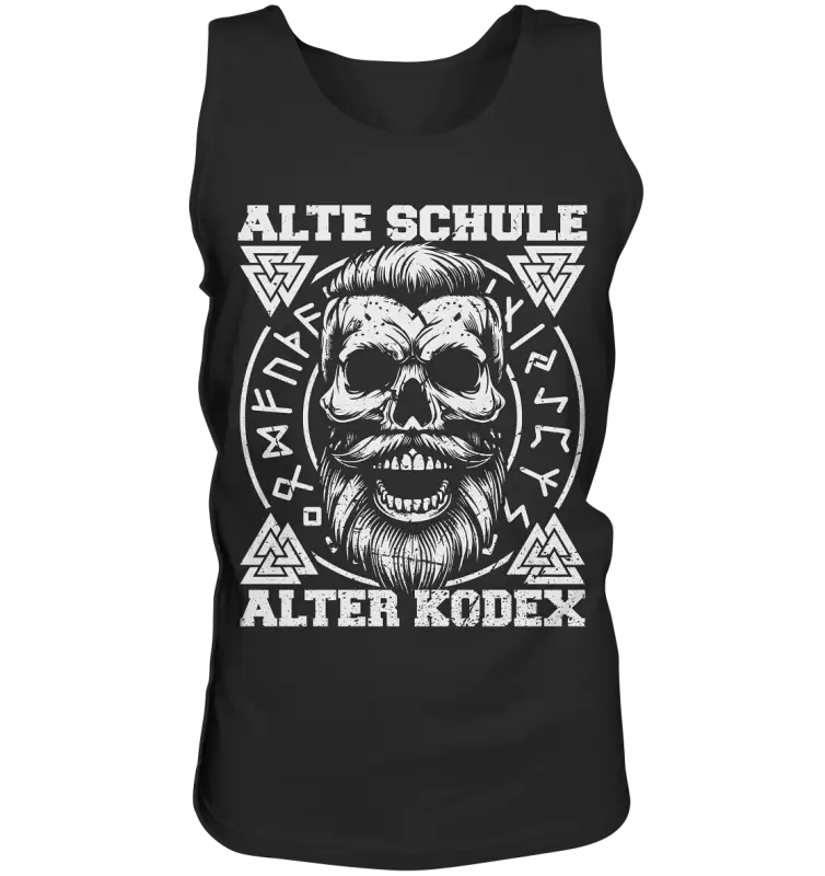 Alte Schule, alter Kodex - Tank-Top - Donnerwolf