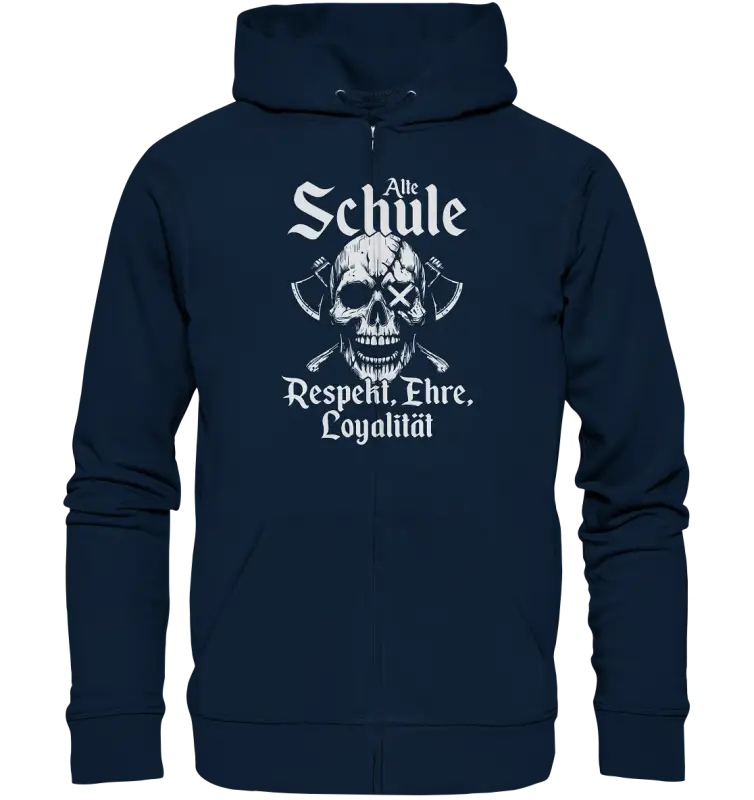Alte schule - Zipper - Navy / S - Jacken/ Zipper
