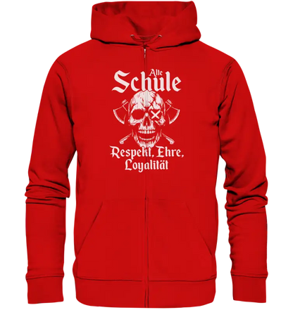 Alte schule - Zipper - Red / S - Jacken/ Zipper