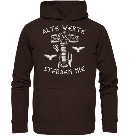 Alte Werte - Unisex Hoodie - Hot Chocolate / XS - Hoodies