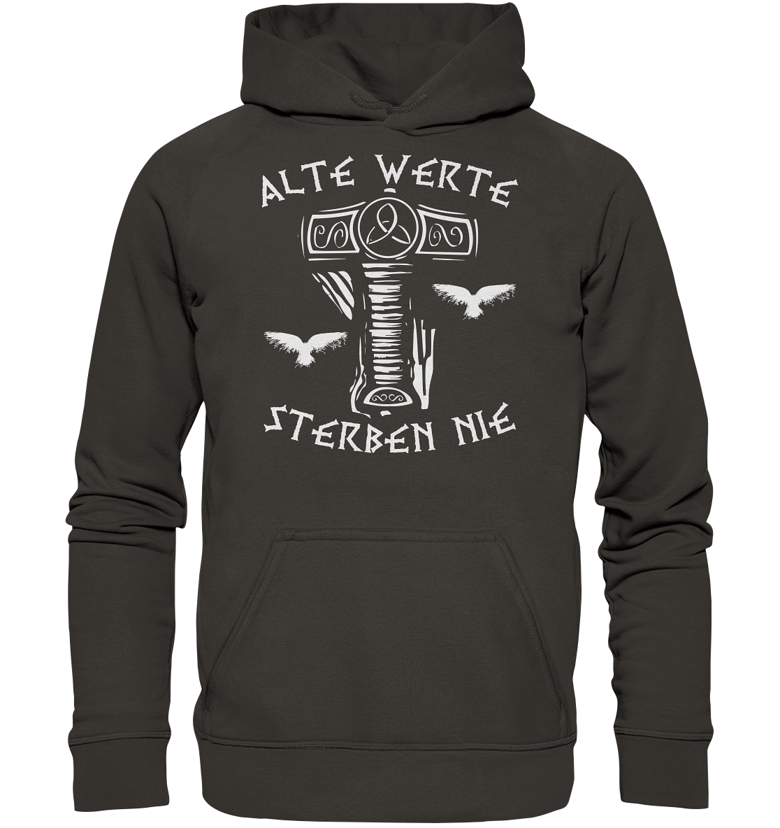 Alte Werte - Unisex Hoodie - Storm Grey (Solid) / XS - Hoodies