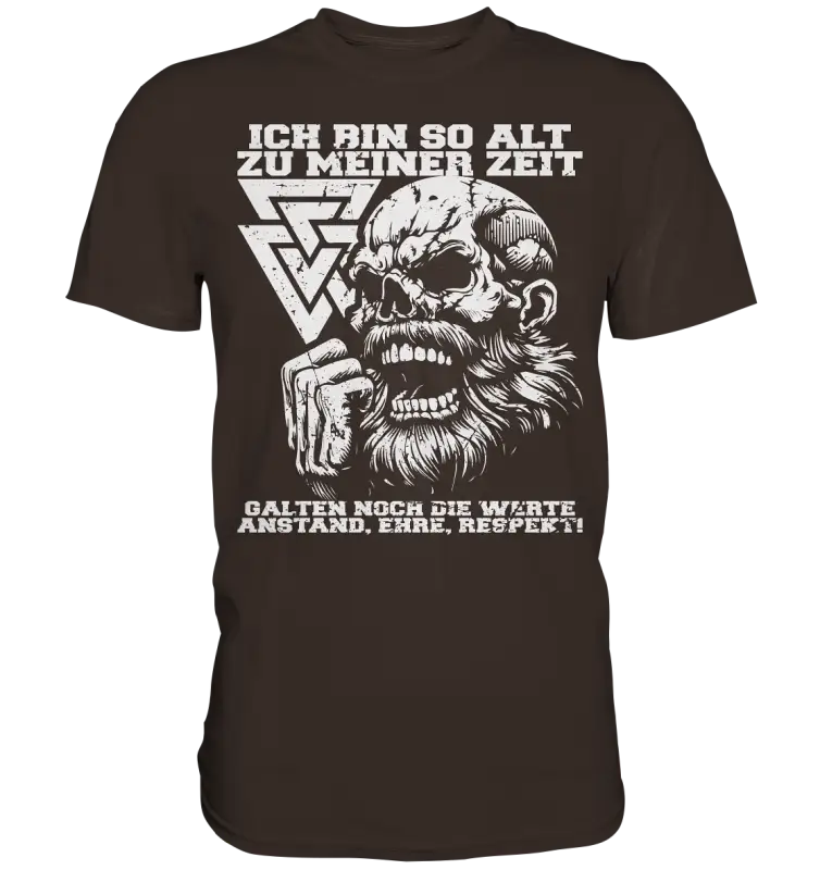 Anstand, Ehre und Respekt - Herren Premium Shirt - Donnerwolf
