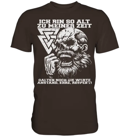 Anstand, Ehre und Respekt - Herren Premium Shirt - Donnerwolf