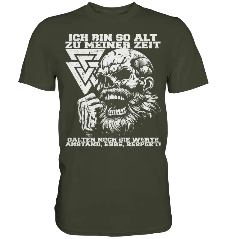 Anstand, Ehre und Respekt - Herren Premium Shirt - Donnerwolf