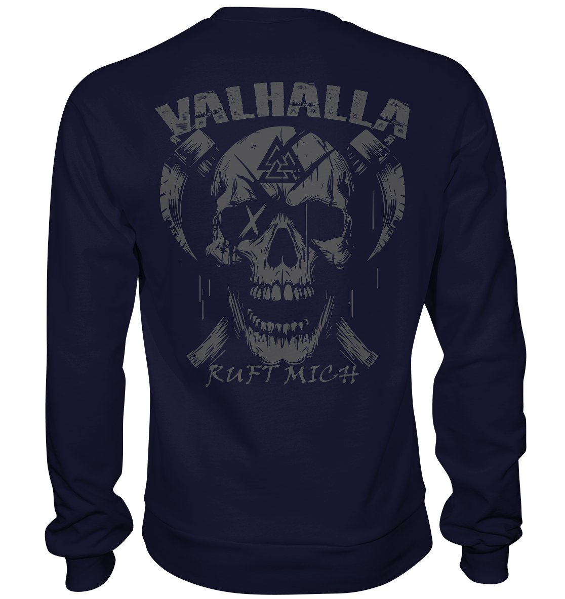 Valhalla ruft mich! - Unisex Sweatshirt (Beidseitiger Druck)