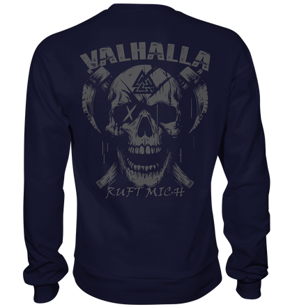 Valhalla ruft mich! - Unisex Sweatshirt (Beidseitiger Druck)