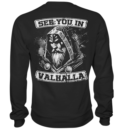 See you in Valhalla - Sweatshirt (Beidseitiger Druck)