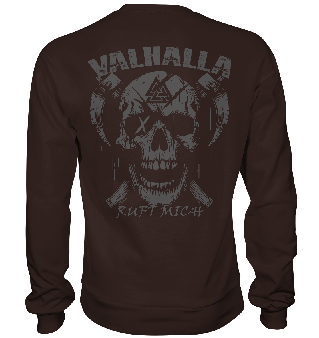 Valhalla ruft mich! - Unisex Sweatshirt (Beidseitiger Druck)