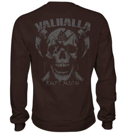 Valhalla ruft mich! - Unisex Sweatshirt (Beidseitiger Druck)