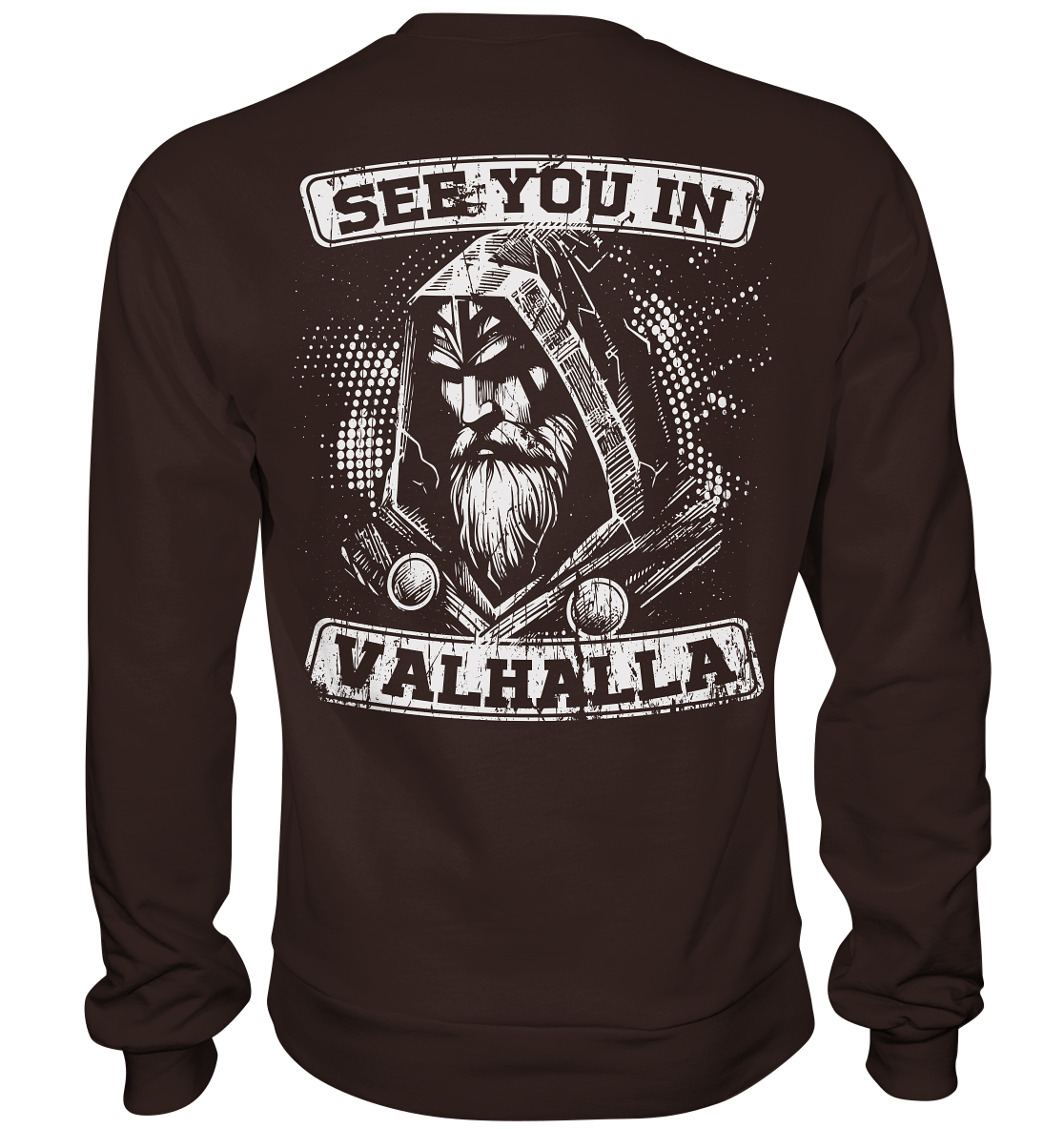 See you in Valhalla - Sweatshirt (Beidseitiger Druck)