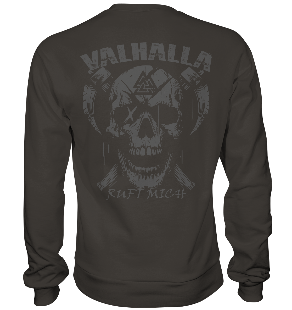 Valhalla ruft mich! - Unisex Sweatshirt (Beidseitiger Druck)