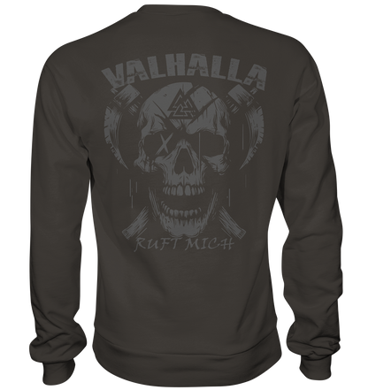 Valhalla ruft mich! - Unisex Sweatshirt (Beidseitiger Druck)