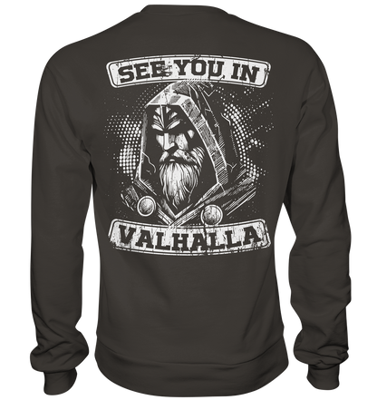 See you in Valhalla - Sweatshirt (Beidseitiger Druck)