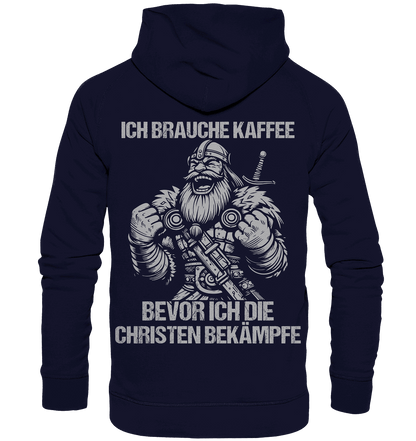 Ich brauche Kaffee  - Basic Unisex Hoodie