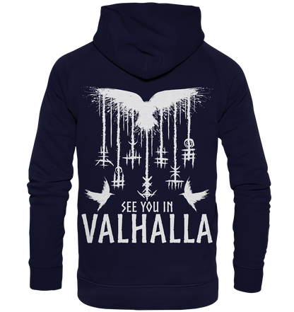 See you in Valhalla Raben - Basic Unisex Hoodie