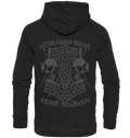 GÖTTER FÜHREN KRIEGER - Wikinger Hoodie Männer Odin