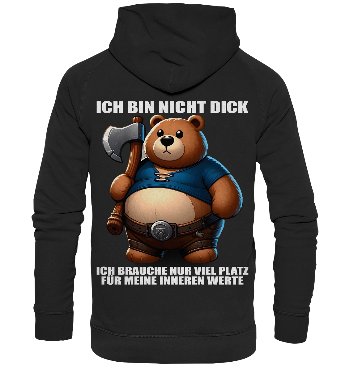 Ich bin nicht Dick - Unisex Hoodie