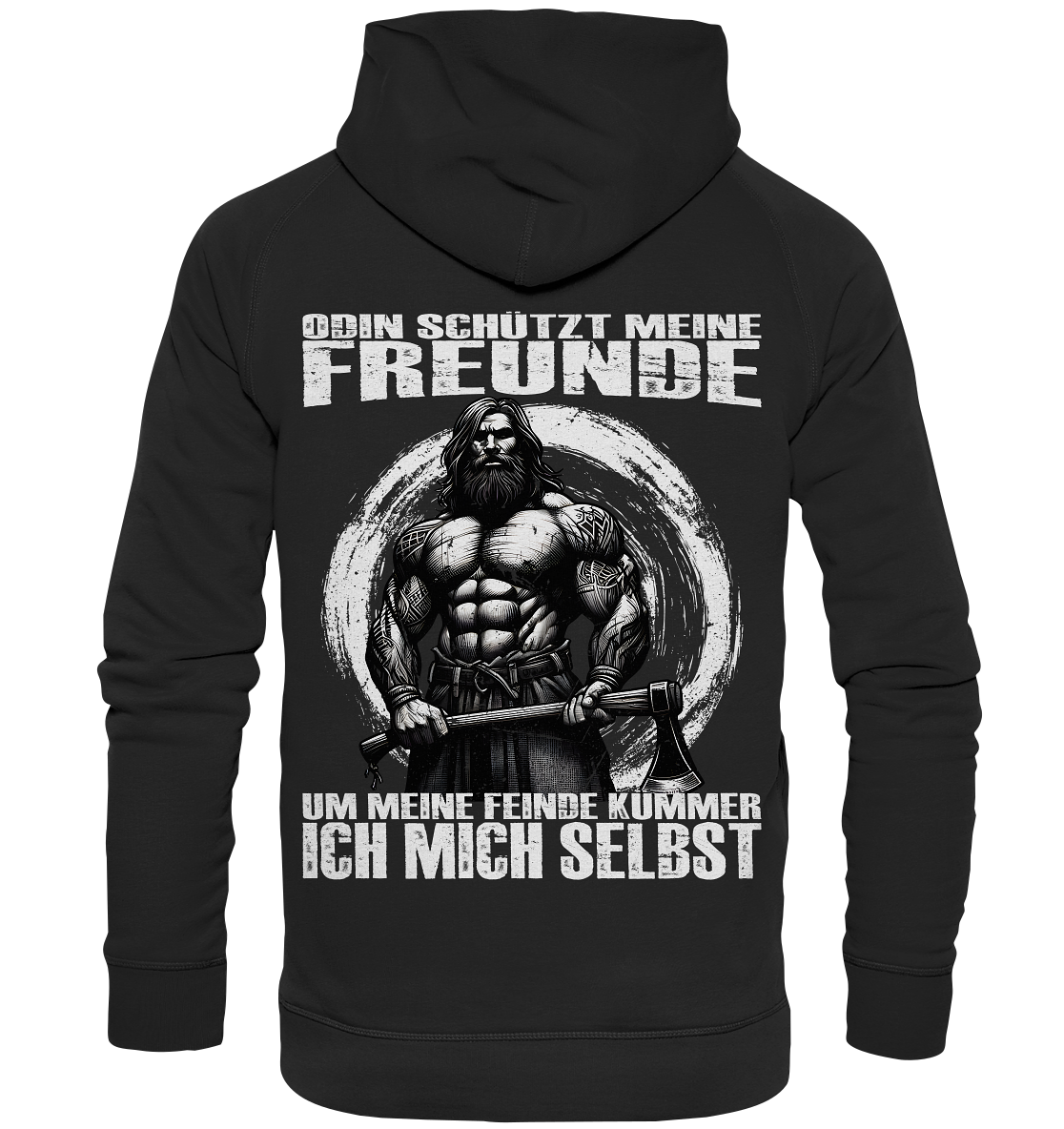 Odin schütze meine Freunde - Unisex Hoodie