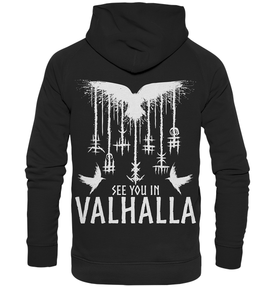See you in Valhalla Raben - Basic Unisex Hoodie