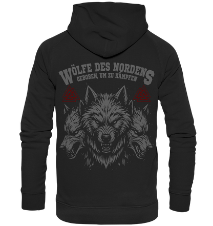 Wölfe des Nordens -  Unisex Hoodie & Beidseitiger Druck