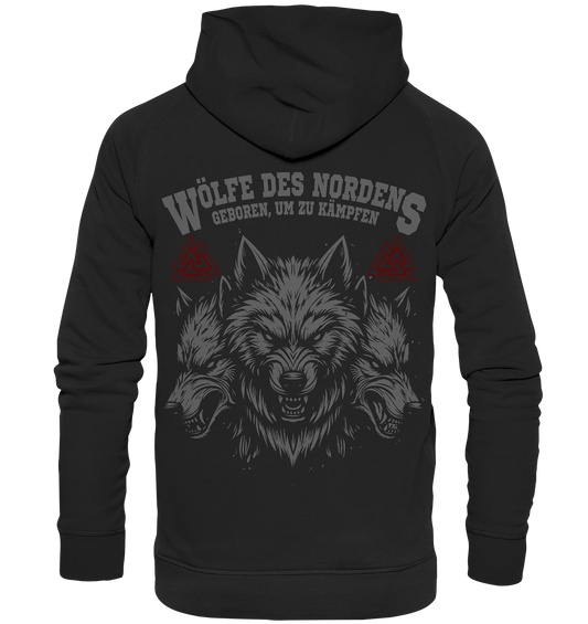 Wölfe des Nordens -  Unisex Hoodie & Beidseitiger Druck